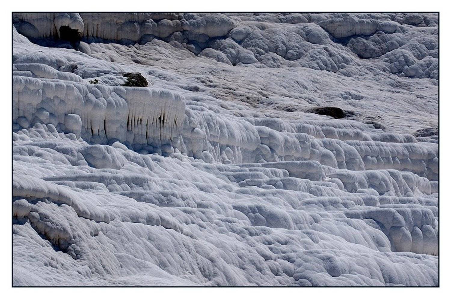 Сугробы летом. Автор: Капустин Николай турция, pamukkale, Капустин Николай