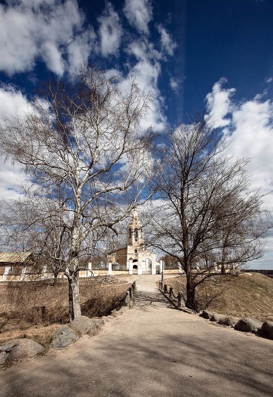 пейзаж,храм Дорога к храму...photo preview