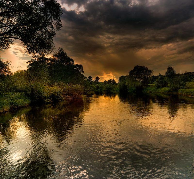 р. Протва. После грозы.photo preview