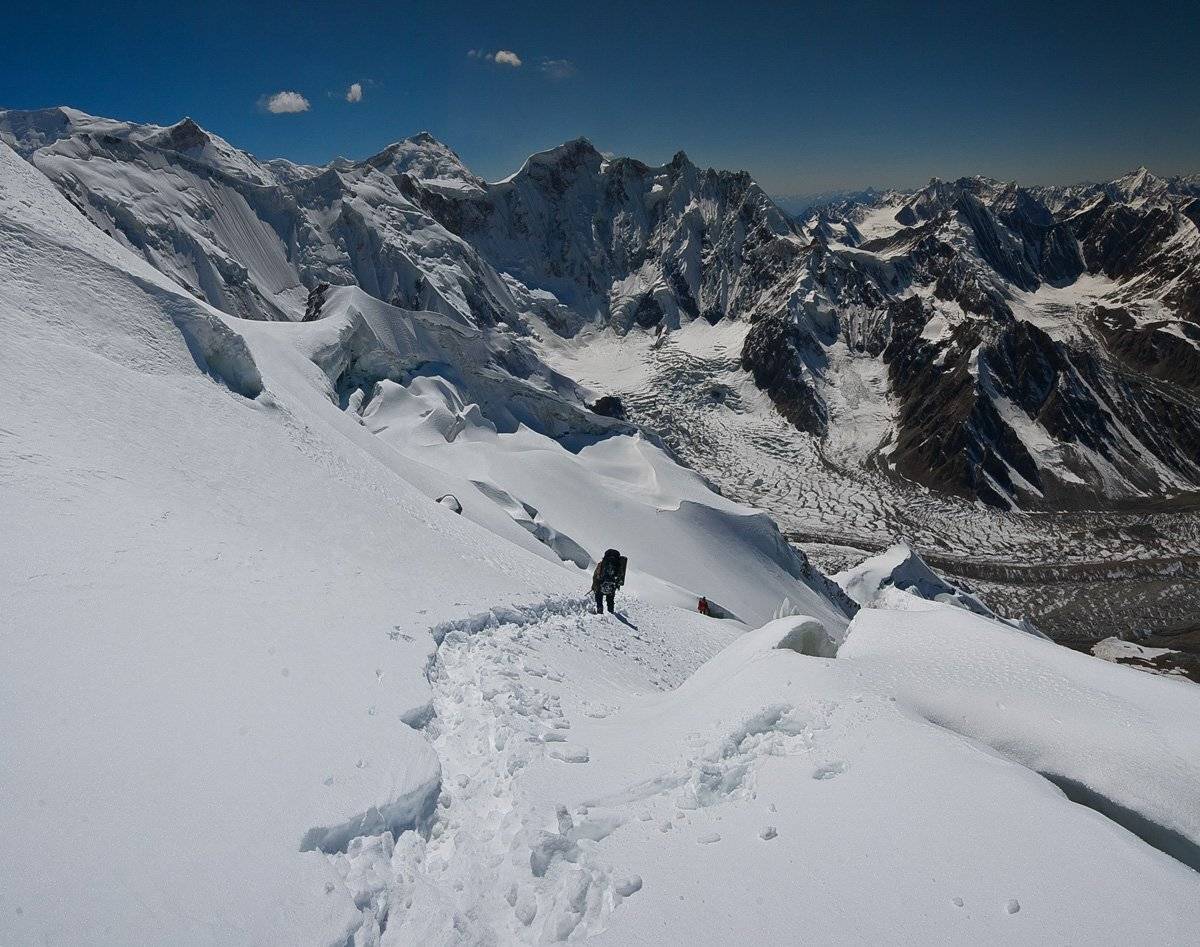 Такой разный Памир. Автор: Андрей Chogori Громов спуск, с, перевала, ребро, Андрей Chogori Громов