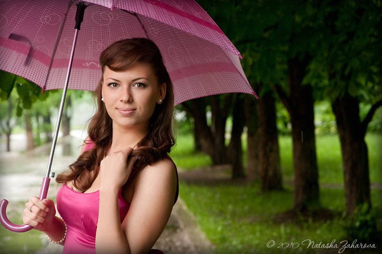 Девушка в розовом.... Автор: Наталья Захарова , Наталья Захарова