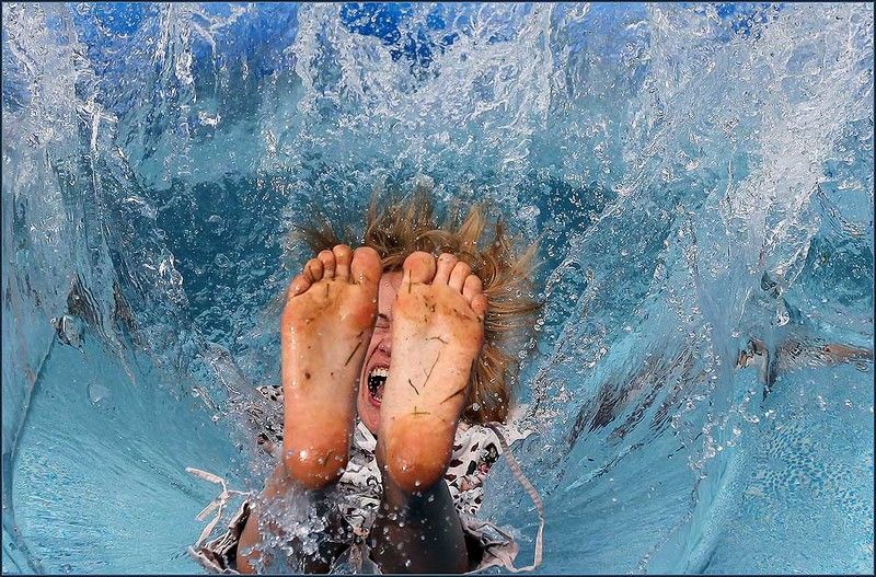 вода, брызги, прыжок Прыжокphoto preview