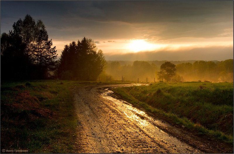 нсо, дождь, вечер, аня графова После дождяphoto preview