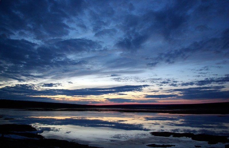 заря, север Северная заряphoto preview