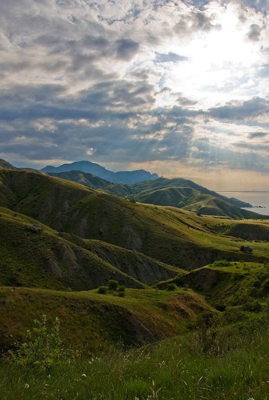 крым, рассвет, лисья бухта Радость утраphoto preview