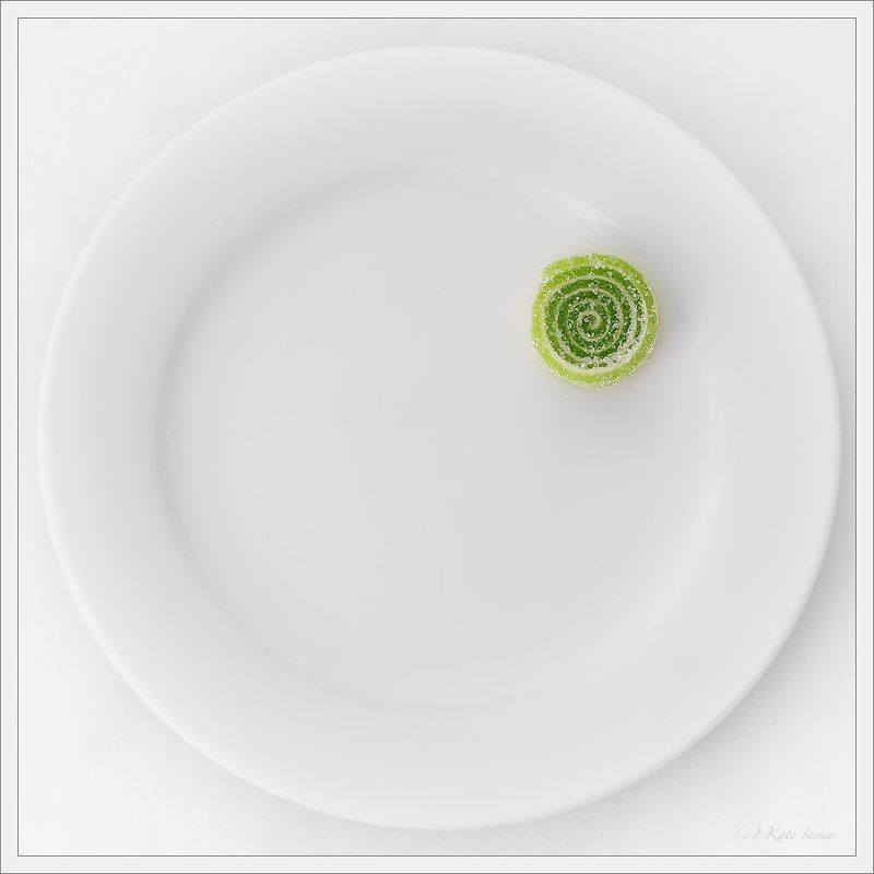 marmelade, green, plate, sweet, candy Dainty Piecephoto preview