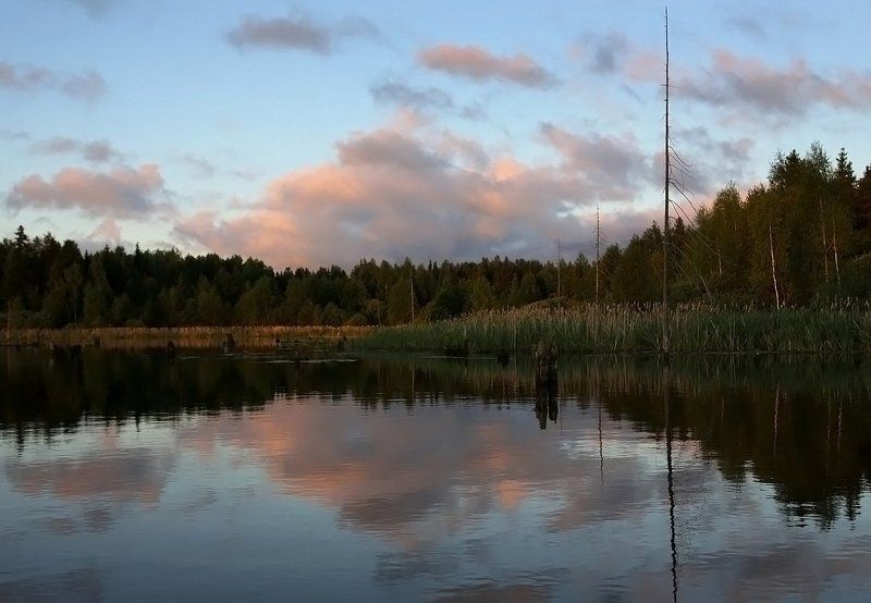 Раннее  утро, плыву на лодке, красота вокруг...photo preview