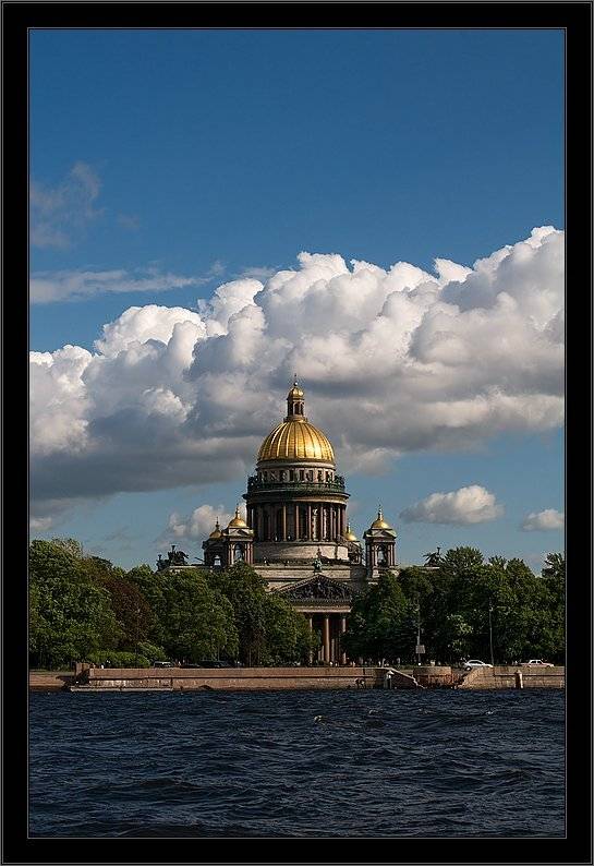 петербург, центр, исакий, нева, лето, Kirill Shapovalov