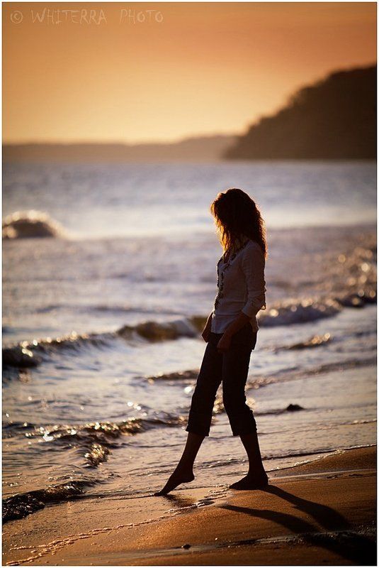 girl, sea, девушка, море Sunset girlphoto preview