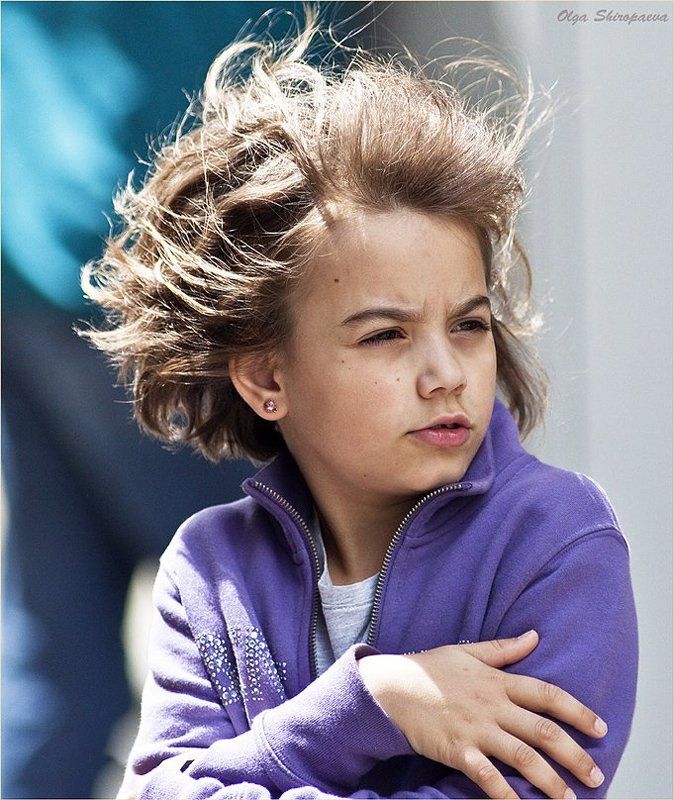 вена, девочка, ветер Независимая.photo preview