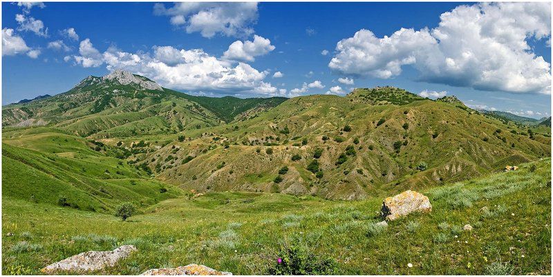 эчки-даг, крым, лисья бухта Весенний Эчки-Дагphoto preview