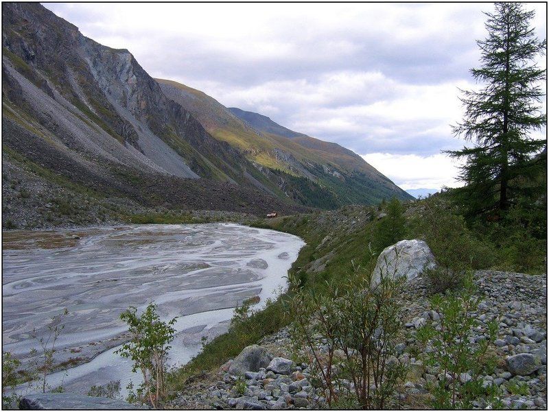 алтай,аккем,часовня В верховьях Аккема.photo preview