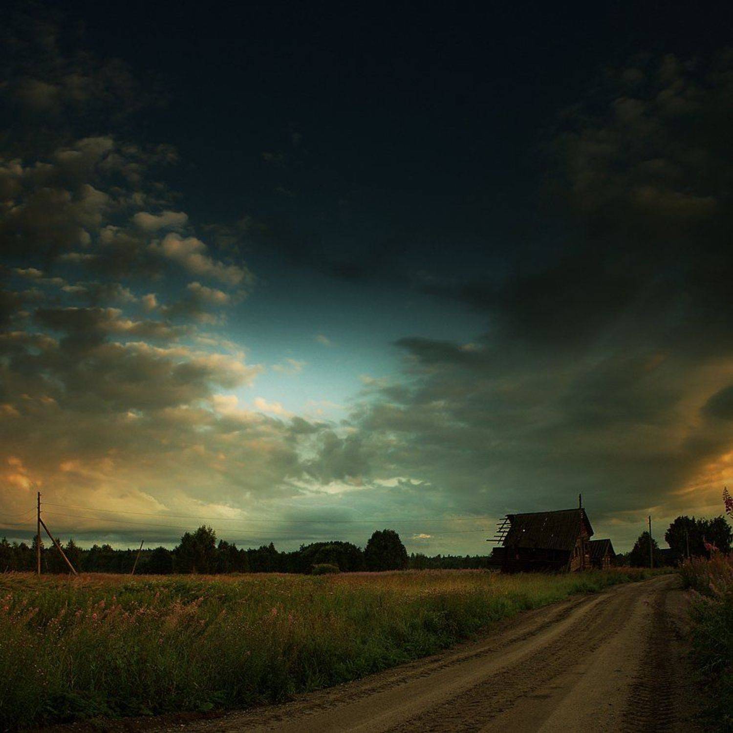 север,вологодчина,кема,вечер, Roman Goryachiy