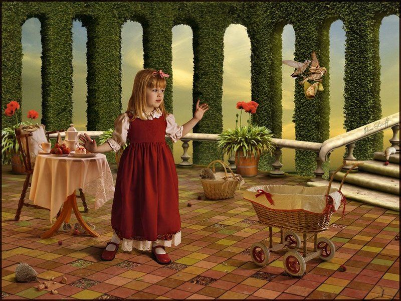 модель:, katja, zuboff Tea Partyphoto preview