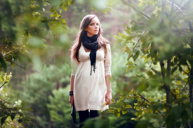 Молочное платьеphoto preview