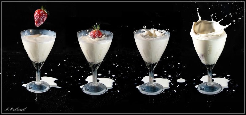 Клубничный коктейльphoto preview