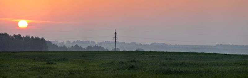 восход, рассвет, солнце, поле, утро, пейзаж, панорама О восходящем солнцеphoto preview