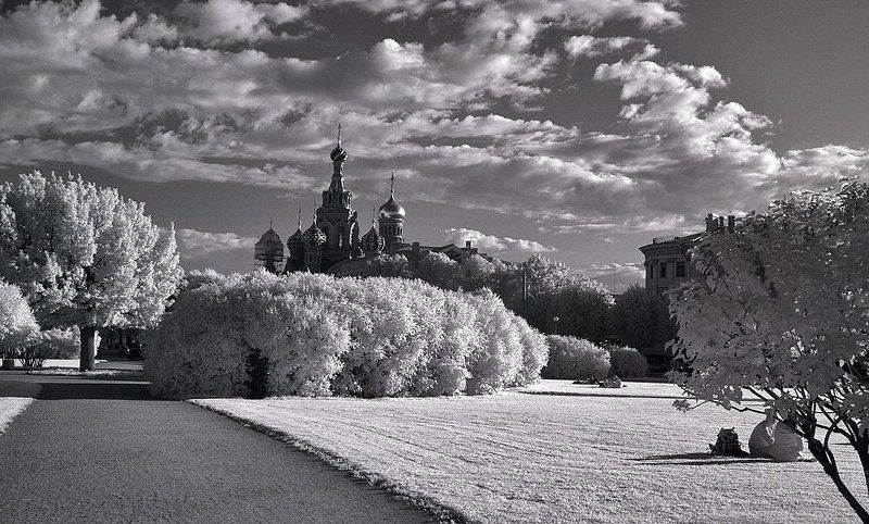 питер, инфра Инфракрасный взляд на Питерphoto preview