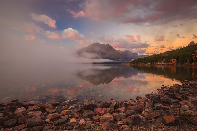 Morning at st mary lakephoto preview