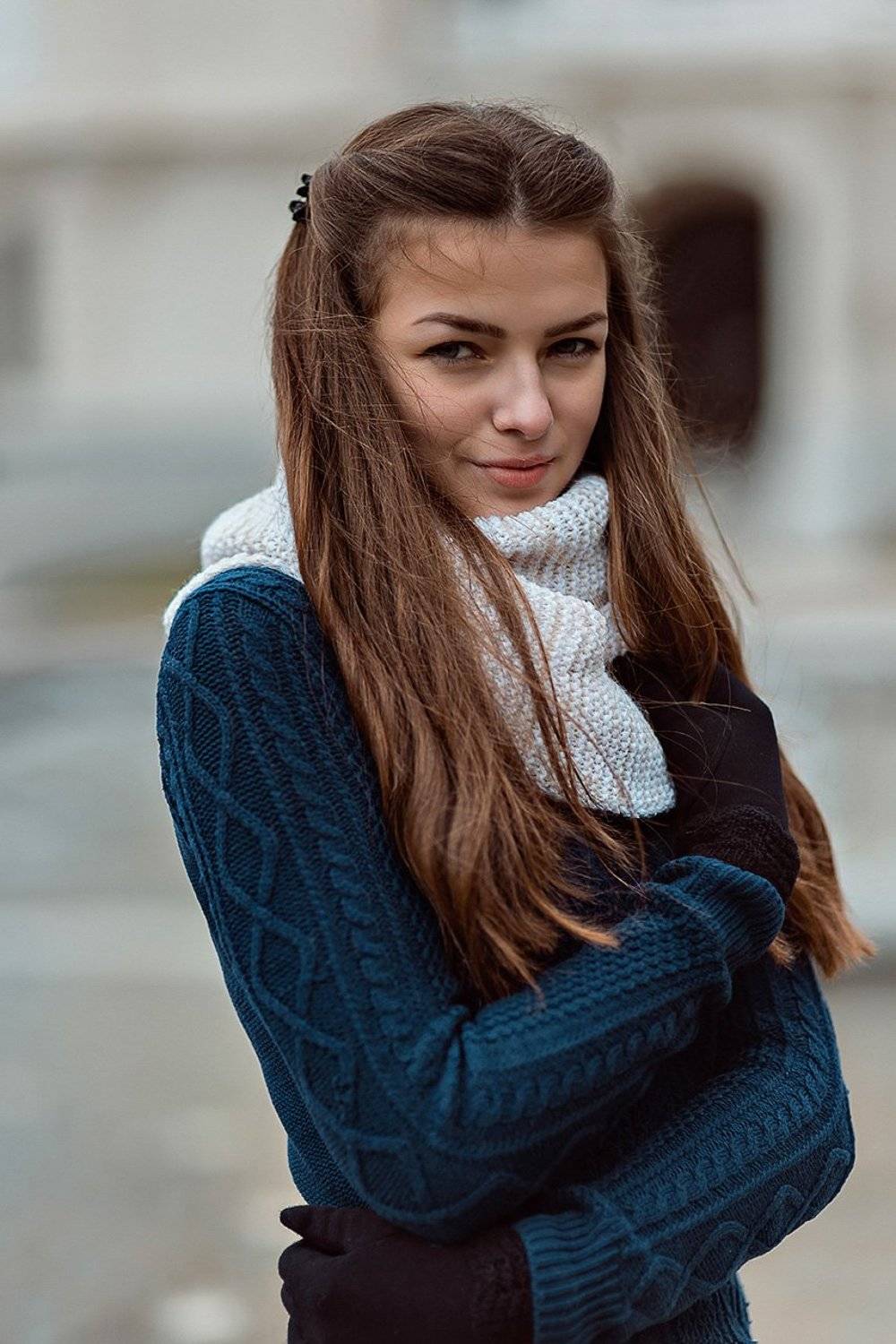 девушка,осень,парк,город,85мм, AlexeyAsoskov