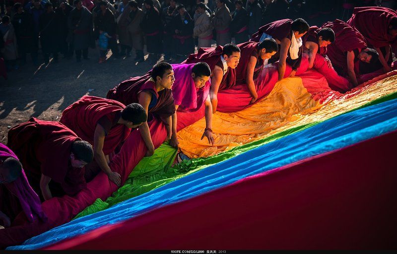  делать  ритуалов  монахов 做法事的僧人photo preview