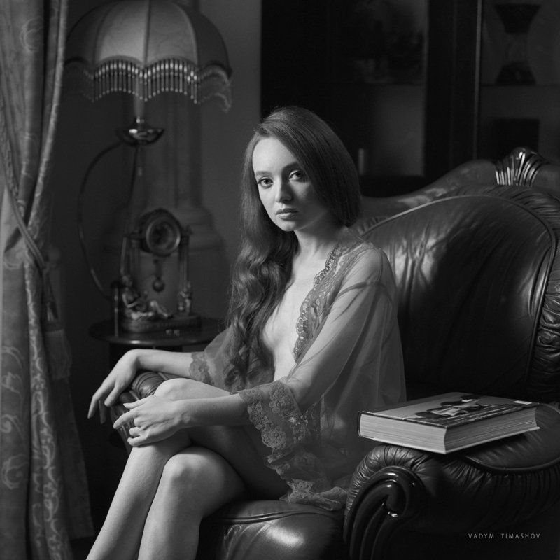 art, beauty, nude, print, portrait, vadym timashov, black and white *****photo preview