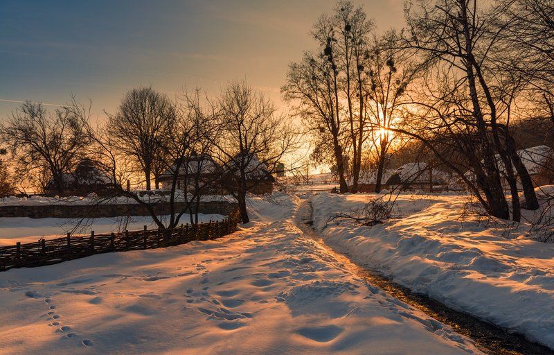 Хутор на закатеphoto preview