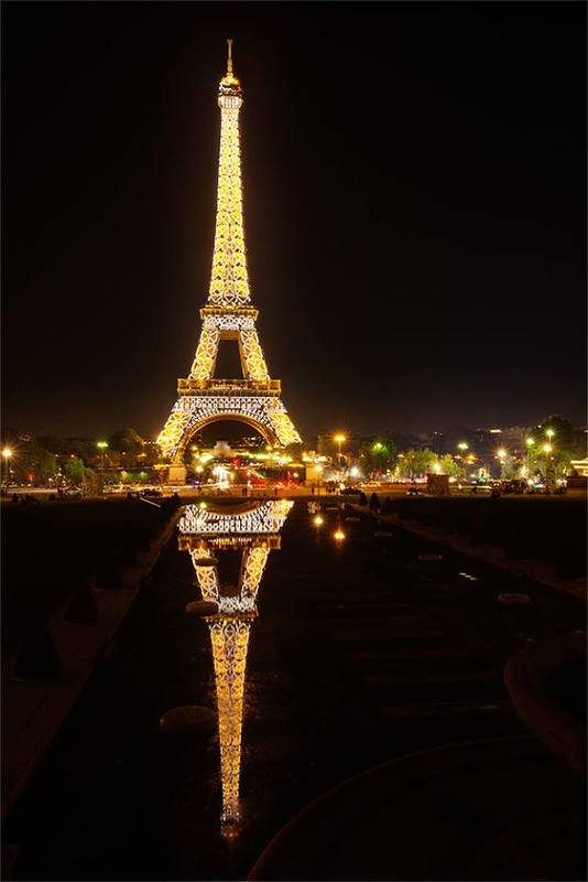 reflection, lights, diamonds, bijou, Paris, Night, Paradise, Paris at night, Eiffel Tower Paris at night with Eiffel Towerphoto preview