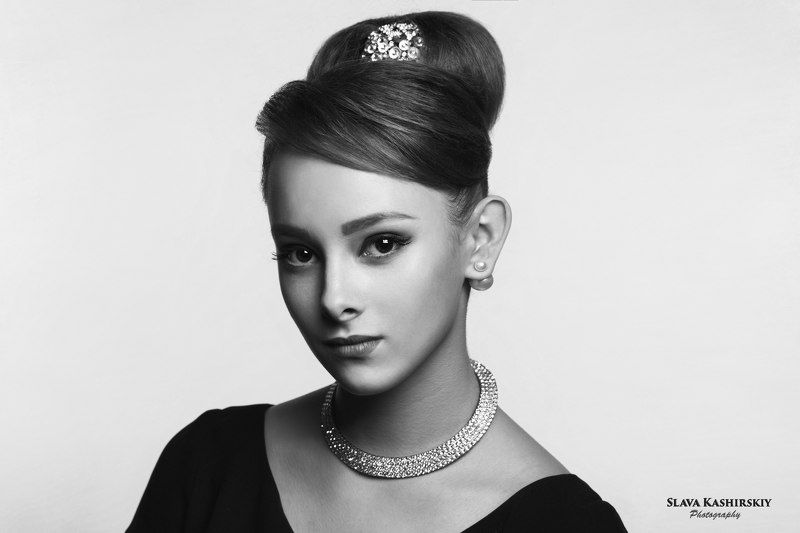 Алена, ч/б, стилизация Аленаphoto preview