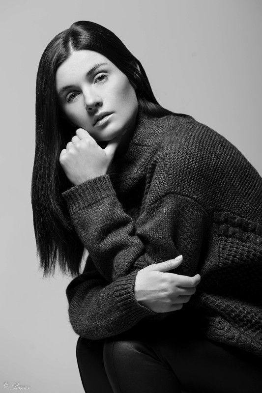 портрет, девушка Настя, ноябрь 2016 г.photo preview