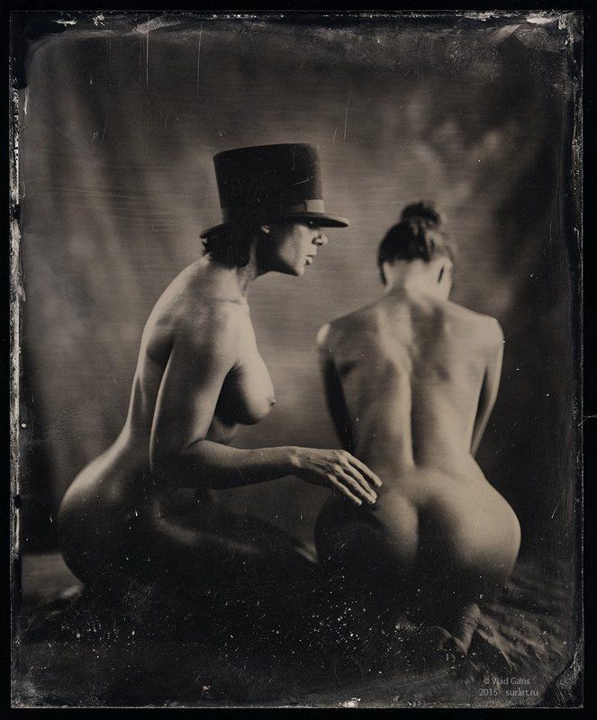 Амбротип на стекле ***photo preview