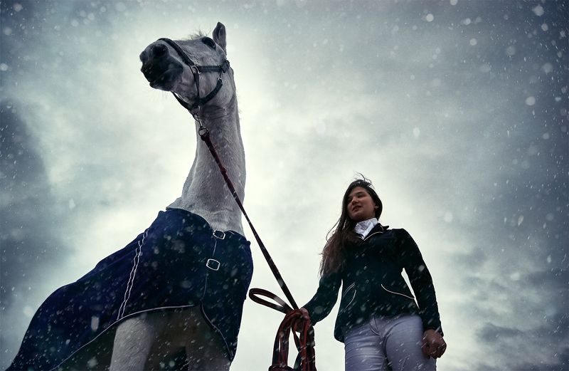 The winter vacation.photo preview