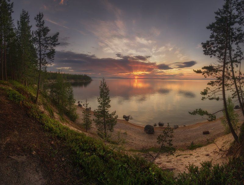 кольский полуостров, Колвицкое озеро, Кандалакша Летние зарисовкиphoto preview