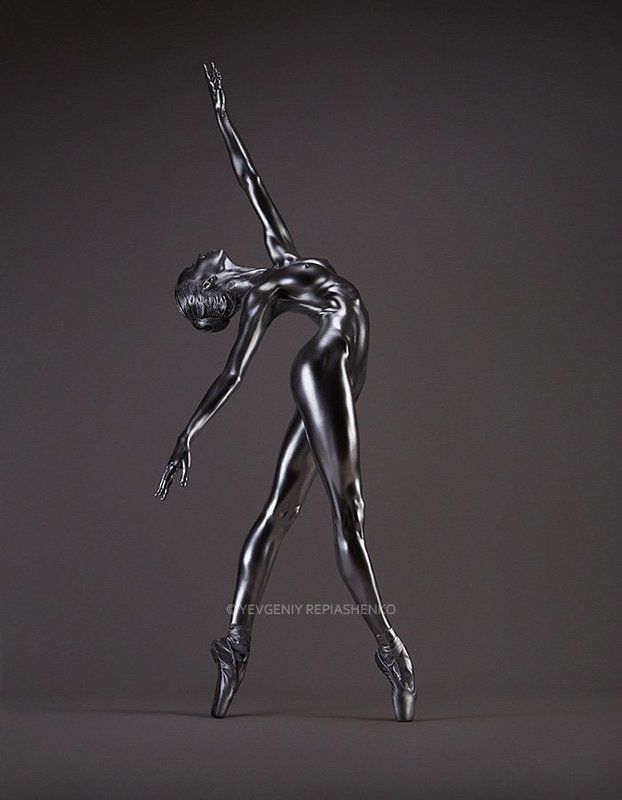 spirit, fine art, ballet, балет, гимнастика, гимнаст, хореография, ballerina, балерина, dance, танец, скульптура, dancer, танцор, шпагат, чб, bw, repiashenko, yevgeniy repiashenko, репяшенко, евгений репяшенко, painting, bodyart, бодиарт, silver, серебро, photo preview