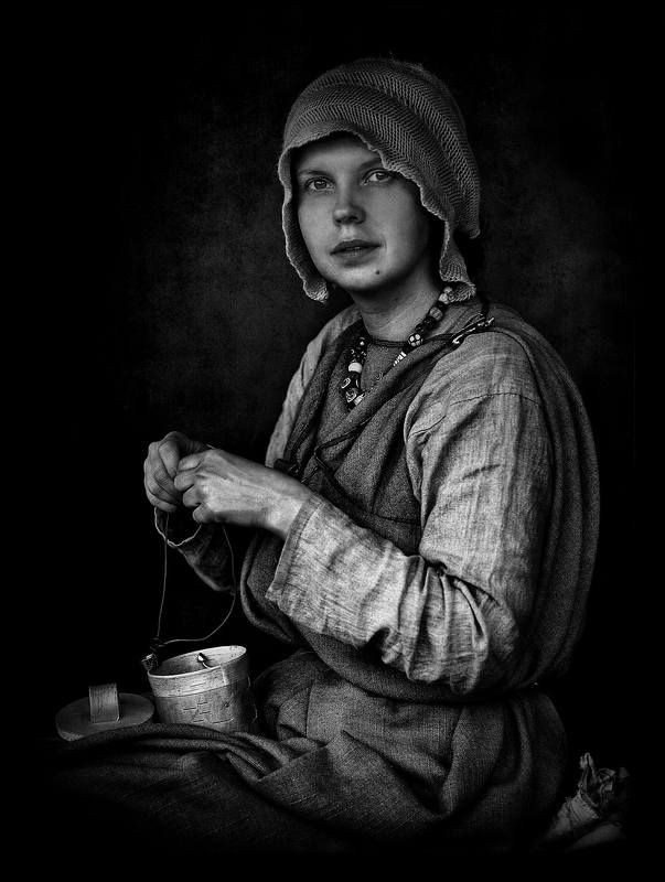 Портрет, лица, жанровый портрет, Roman Mordashev photography, Черно белая фотография photo preview