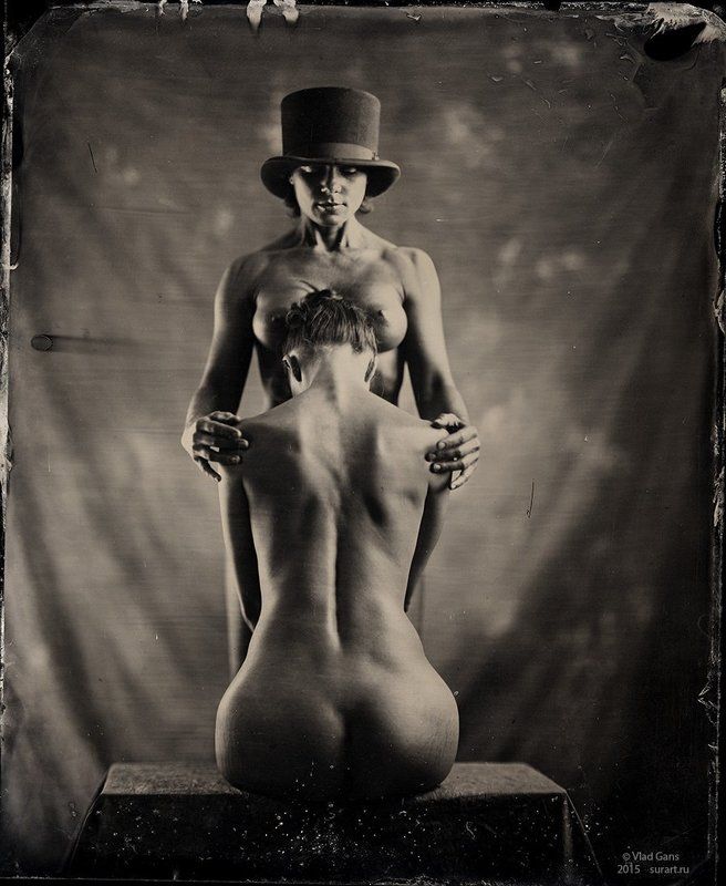 Амбротип на стекле ***photo preview