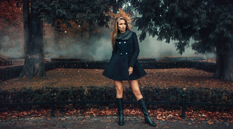 portrait Foggy dayphoto preview