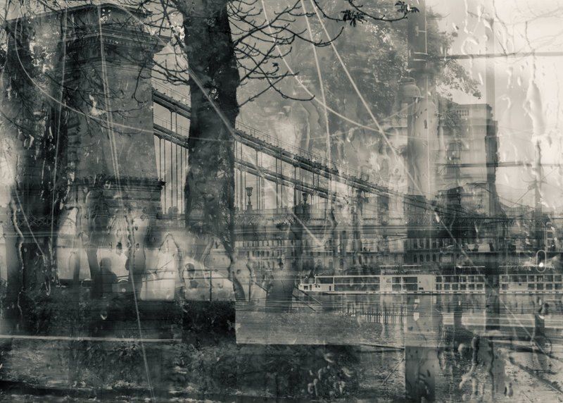 город, настроение In the city of rainphoto preview