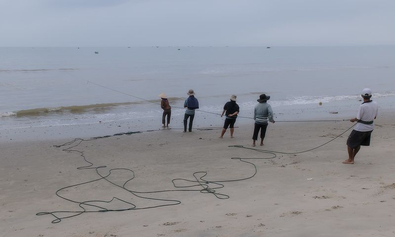 Вьетнамские рыбакиphoto preview