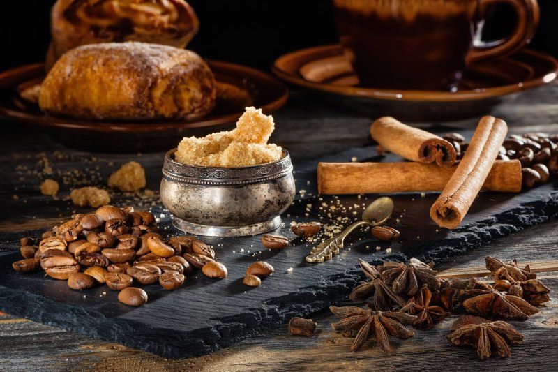 еда, кухня, food, food photography, кофе, корица, сыр, рустик, сланец Вкусные моментыphoto preview