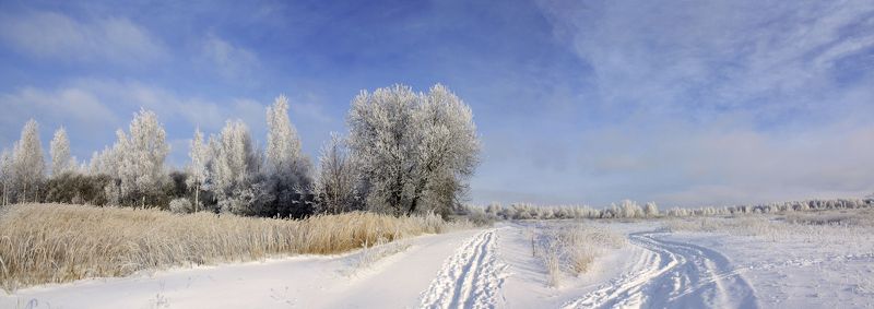зима Русский пейзаж )photo preview