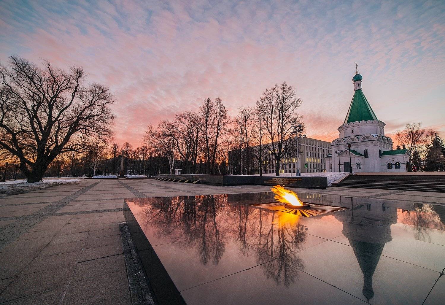 Вечный огонь. Автор: Настя Рыж восход огонь Нижний Новгород, Настя Рыж