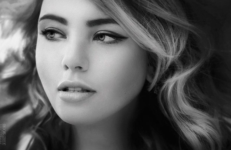 portrait, girl, blackandwhite, Alexphoto preview