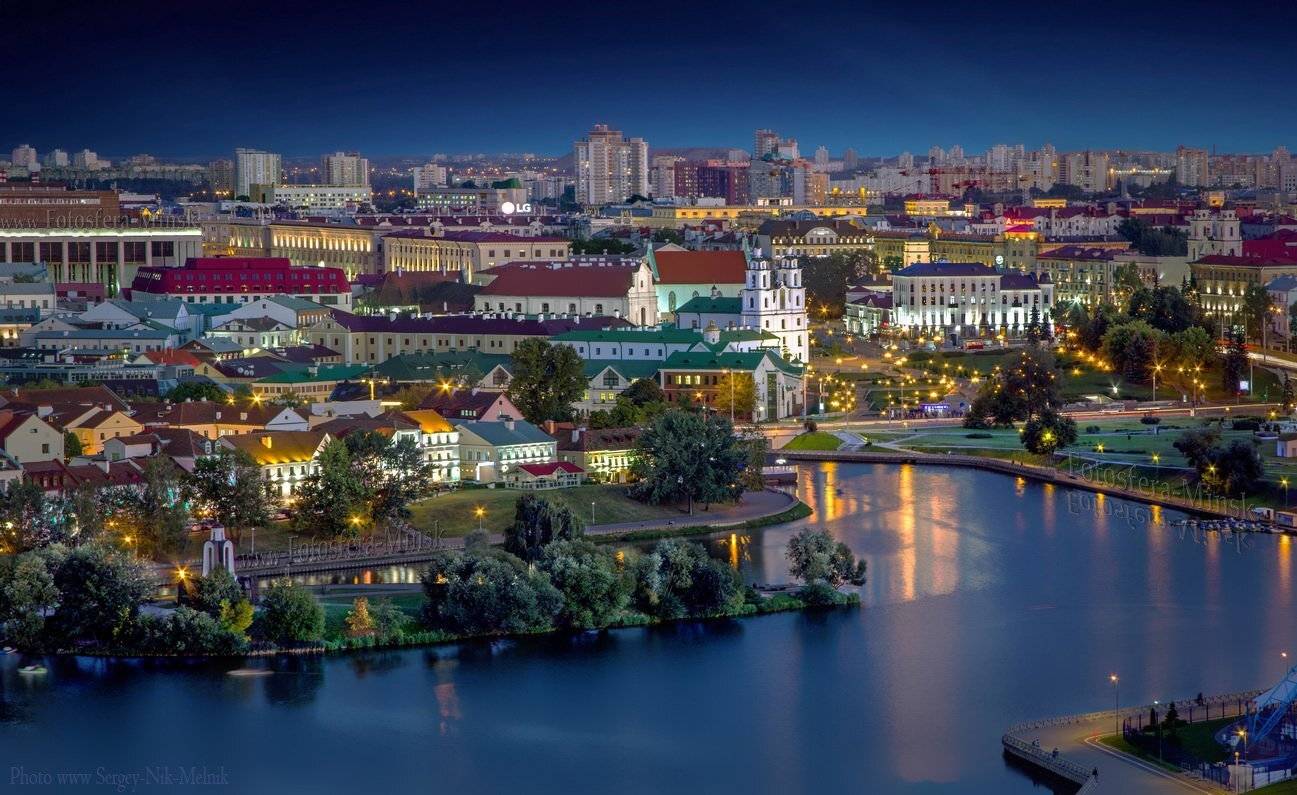 Исторический центр города. Автор: Melnik-oy Serg-N- беларусь, город, минск, вечер, фотосфера-минск, Melnik-oy Serg-N-