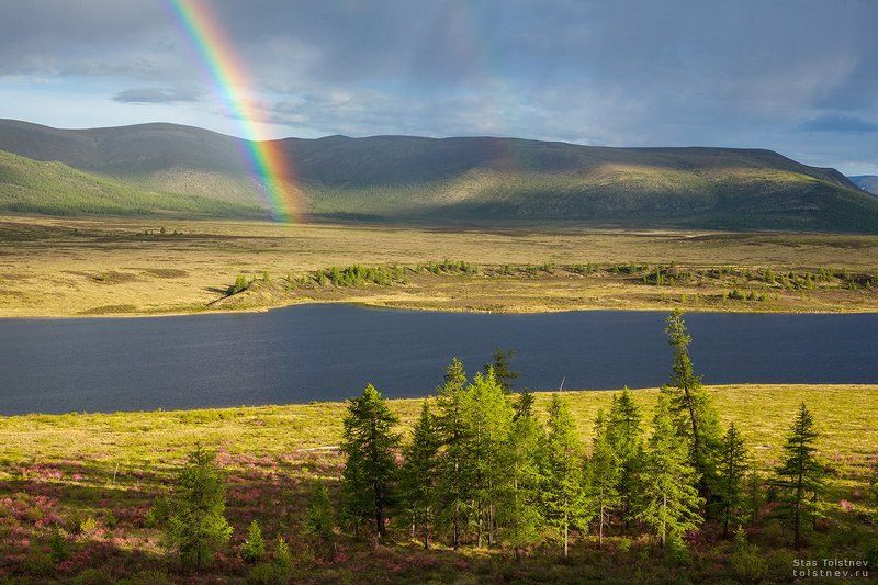 Радуга над Ильчиром.photo preview