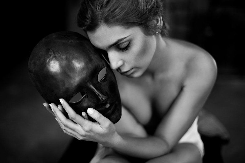 portrait, girl, eyes, light, beautiful, natural, russian, canon, look, femme, bnw, mood, emotion, pose, blackandwhite, daylight, inspiration, amazing, popular, fineart, nude, mask Elenaphoto preview