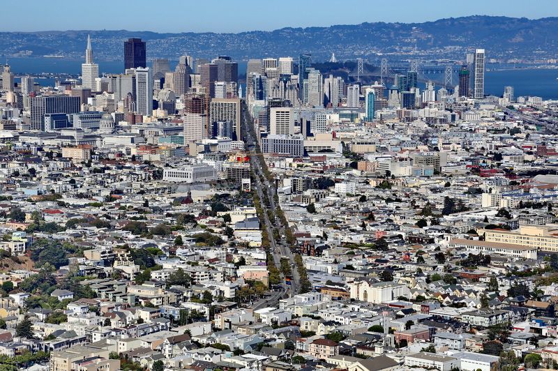 Город. Сан-Франциско.  Сан-Франциско-Санphoto preview