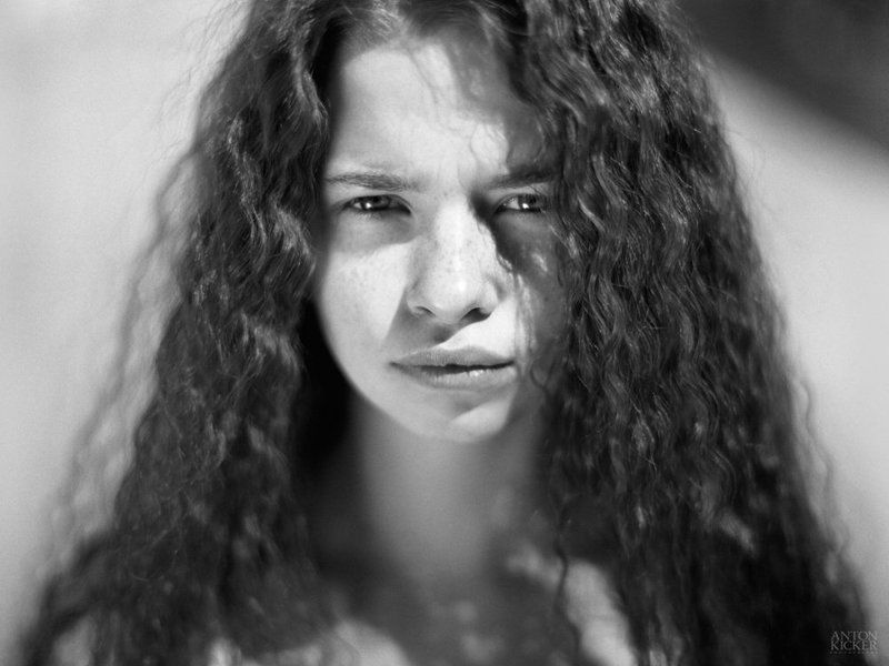 film, medium format, kodak, contax 645, girl, portrait Anastasia фото превью