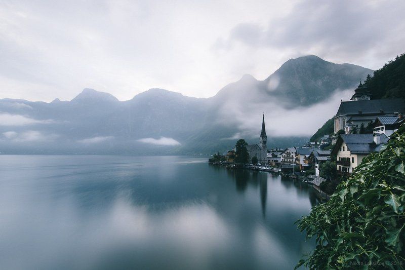 Австрия, озеро, горы, Альпы Classic Hallstattphoto preview