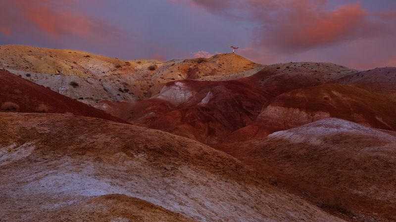 алтай, кызылчин, рассвет, утро, йога, зарядка Утренняя йога.photo preview